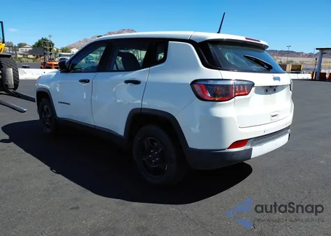 2018 Jeep Compass Sport Fwd z USA, uszkodzony, nr VIN 3C4NJCABXJT263377